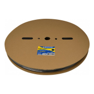 Трубка термоусаджувальна АСКО-УКРЕМ 12,0/6,0 чорна (рулон 100м), A0150040703