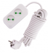 Подовжувач Lezard Letitia 2 гнізда 5м, 721-0205-203