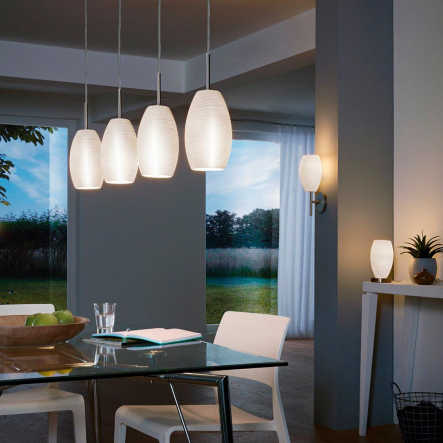 Подвес EGLO 93191 BATISTA, 4xЕ27, 7W, 3000K, 470Lm