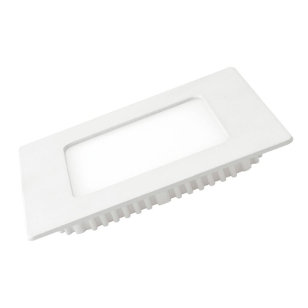 Светильник светодиодный встраиваемый EUROLAMP Downlight, 6W, 3000K, квадрат, 120х10мм, LED-DLS-6/3 - 1