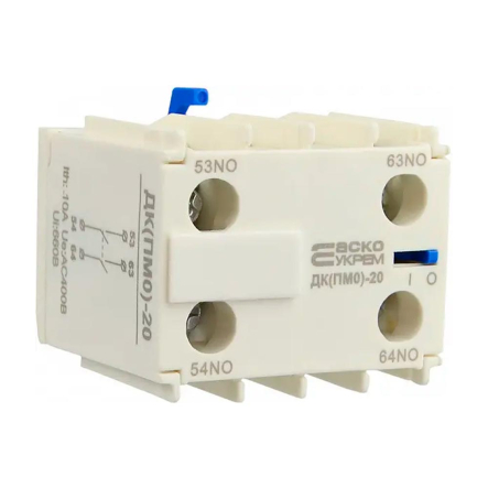 Контакт дополнительный АСКО-УКРЕМ для ПМ-0 ДК(ПМ0)-20 (LA1-KN20), A0040050053 - 1