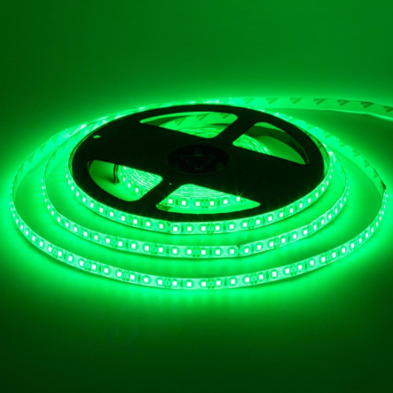 Светодиодная лента зелёная 12V smd2835 120led/м 9,6W/м IP65 MTK 1012084 - 1