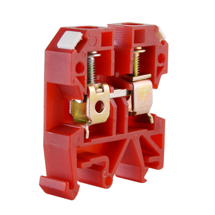 Клеммник винтовой АСКО-УКРЕМ JXB-10х35, красный, A0130010036