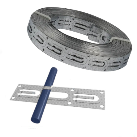 Лента монтажная крок 20мм (10м.п.) Volterm - 1