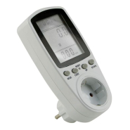 Енергометр Lemanso LM6348,  електронний, розумна розетка