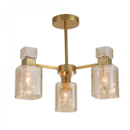 Світильник Ardero BL1130-2ARD OLIVIA, під лампу E14х3 ⌀460х360 мм, золото