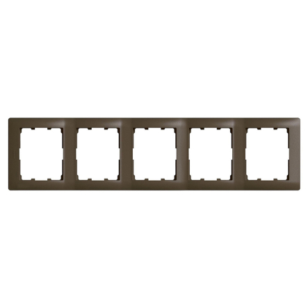Рамка 5 поста Legrand Galea Life, 771205, темная бронза - 1