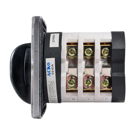 Переключатель пакетный АСКО-УКРЕМ ПКП Е-9 63А/3,833 (1-0-2) 3 полюса, A0110010026