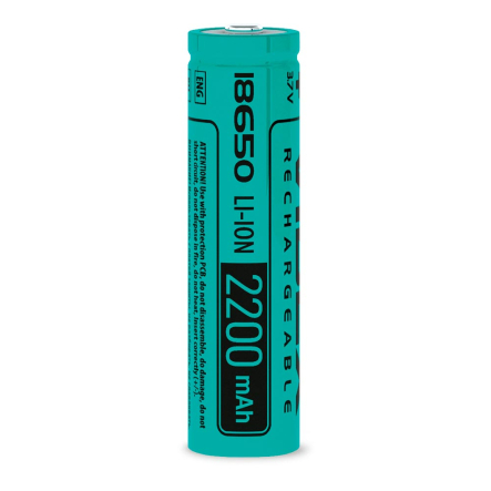 Аккумулятор литий-ионный VIDEX Li-Ion 18650 (без защиты) 2200mAh, 23584 - 2