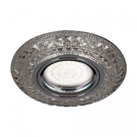 Светильник точечный Feron CD877, MR-16, G5.3, прозрачный, LED подсветка, 4000K, 5048 - 1