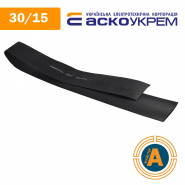 Трубка термоусаживаемая (ТУТ), АСКО-УКРЕМ, d - 30/15 мм., черная, A0150040404