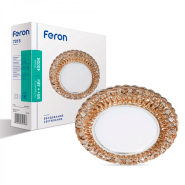 Светильник точечный Feron 7315, 5W, коричневый, LED подсветка, 4000K, 5880