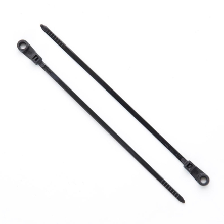 Хомут нейлоновый с креплением под винт АПРО, CTRM-B4150, 150x4 черный (пач. 100 шт.)