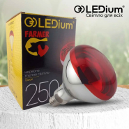Інфрачервона лампа ІЧЗК LEDium 250 Вт, R125, Е27, 220 В
