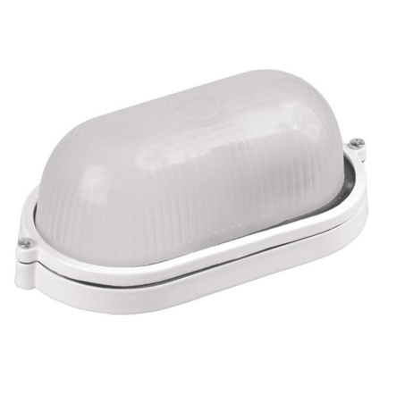 Світильник TNSy НПП1401-60W-E27-IP65, овал, білий, TNSy5000574 - 1