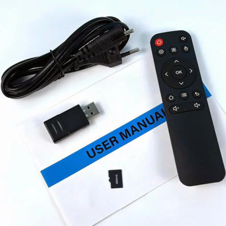 Проэктор с двумя джойстиками и пультом M300 MAX, WiFi, Bluetooth