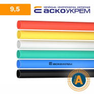 Трубка термоусаджувальна (ТУТ), АСКО-УКРЕМ d - 9.5 мм., синя, з клейовим шаром, A0150040095