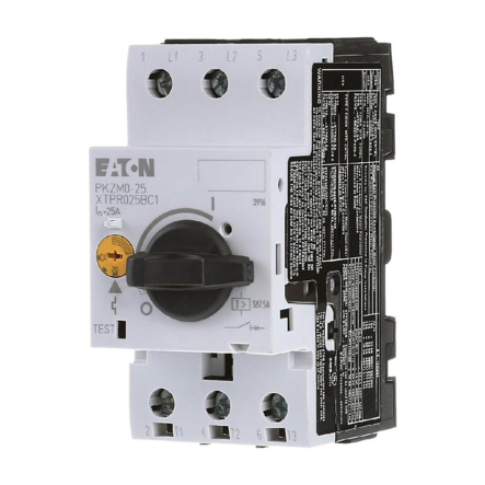 Автоматический выключатель защиты двигателя EATON PKZM0-25, 3P, 20-25А, 12.5 kW, 046989 - 1