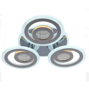 Люстра світлодіодна SIRIUS LI8889/3B CR (RGB) 72W+7W