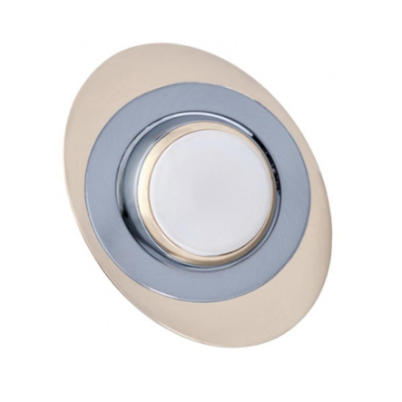 Светильник точечный Delux DR39108R, R39, 220V, хром матовый/золото - 1