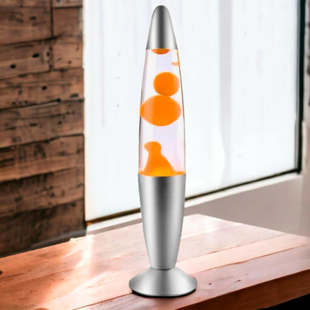 Светильник-ночник Лава лампа 37см 25Вт 220В Оранжевый