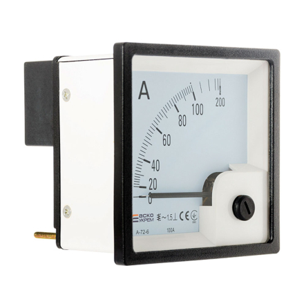 Амперметр прям. вкл. АСКО-УКРЕМ 100А AС 72х72 (A-72-6), A0190010063