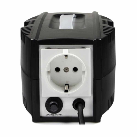 Стабилизатор напряжения Gemix GX-500D, 350 Вт, релейный цифровой