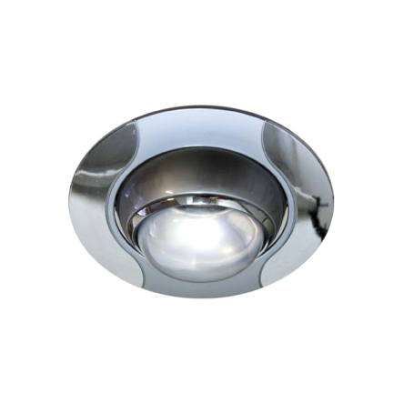Светильник точечный поворотный Feron 020, R50, E14, серый/хром - 1