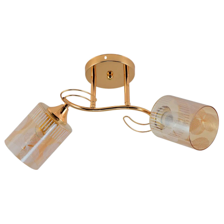Люстра VALESO V XA1309A/2 Gold на 2 плафона