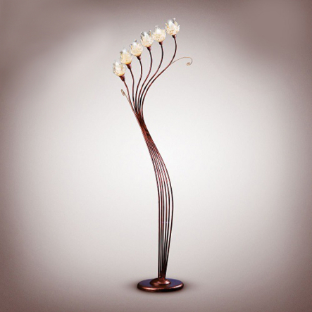 Торшер N&B Light "ЛЕБІДЬ" 1096, 6хЕ14, 600х1820 мм - 1