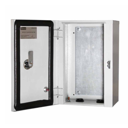 Бокс монтажний герметичний Білмакс БМ-40, 250х400х140 мм, IP54 + панель, Б00012677 - 1