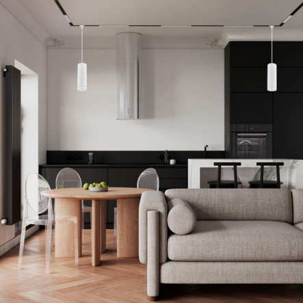 Светильник подвесной трековый FERON ML328 TR, MR16/GU10, белый - 5