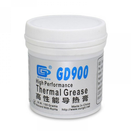 Термопаста GD900 (теплопровідність 4.8 Вт/мК) банку 150 гр, сіра - 1