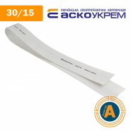 Трубка термоусаживаемая (ТУТ), АСКО-УКРЕМ, d - 30/15 мм., белая, A0150040235