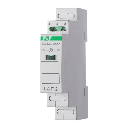 Індикатор живлення F&F LK-712 зелений - 1