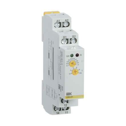 Реле тока IEK ORI. 0,1-1 А. 24-240 В AC / 24 В DC ORI-01-1 - 1