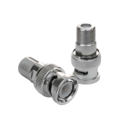 Перехідник шт.BNC-гн.F, металевий корпус