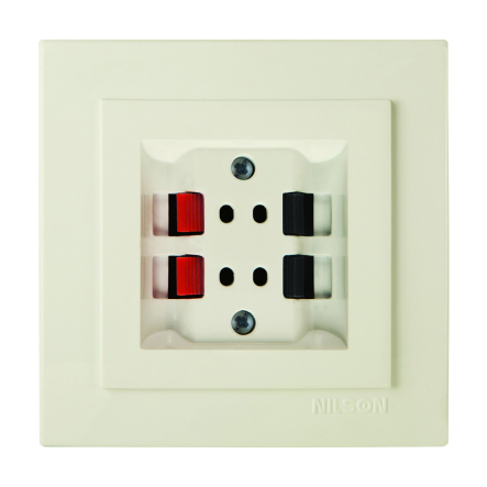 Аудиорозетка Nilson Touran крем, 24121050 - 1