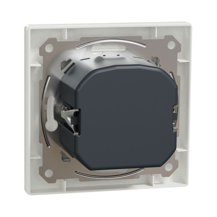 Диммер LED поворотный, тип RC, 3-370 Вт, Schneider Electric ASFORA, белый, EPH6800121