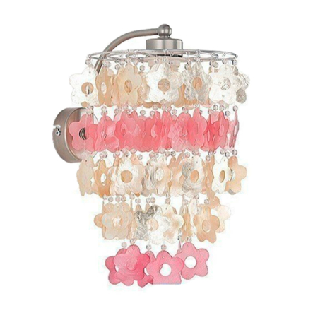 Бра ALFA 15905 CONCHA KWIATKI, 1хE27х60W, 240х370 см - 1