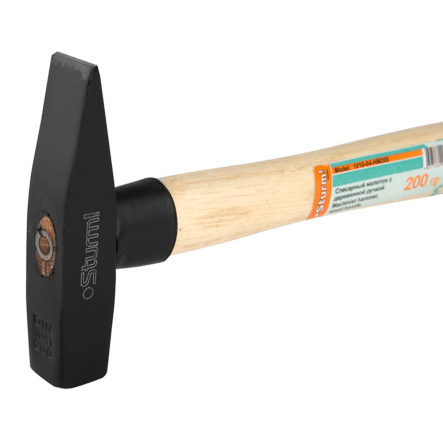 Молоток STURM 1010-04-HM200, 200 гр. деревянная ручка - 1