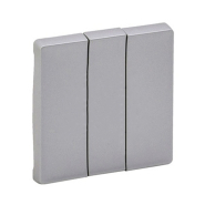 Клавиша 3-кл. выключателя Legrand Valena Life, 755032, алюминий