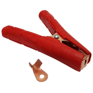 Затискач електричний ЗКС-24 (155мм) червоний, TAKEL