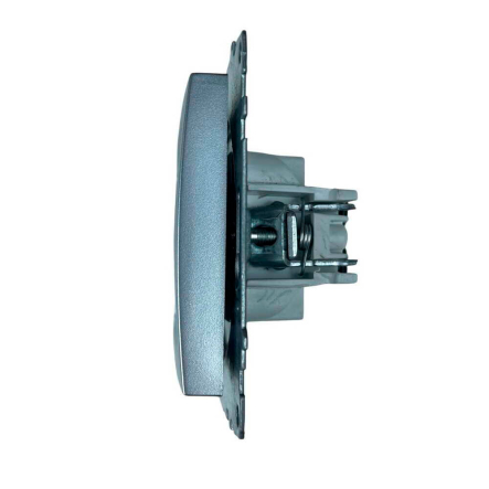 Розетка компьютерная EL-BI Zena (механизм), серебро, 609-011000-247