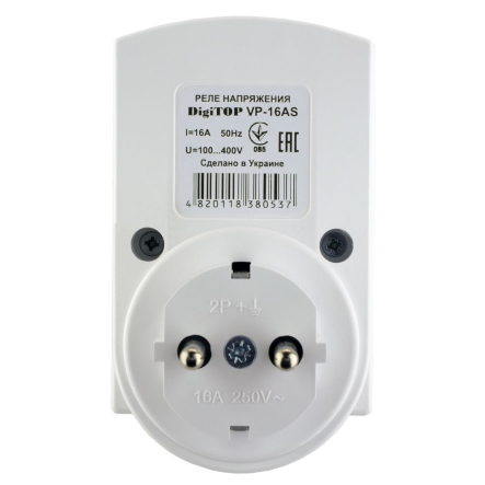 Реле напряжения DigiTOP V-protector 16AS Vp-16AS