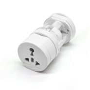 Переходник Voltronic YT-AAEP-4/1W на американка\евророзетка 4in1, White, BOX