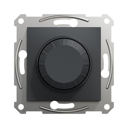 Диммер LED поворотный, RC 3-370Вт, Schneider Electric ASFORA, антрацит, EPH6800171