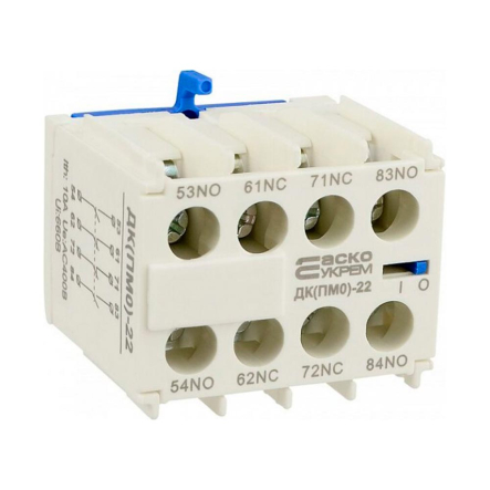 Контакт дополнительный АСКО-УКРЕМ для ПМ-0 ДК(ПМ0)-22 (LA1-KN22), A0040050056