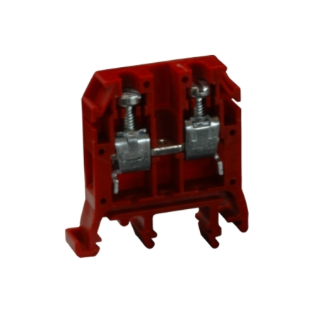 Клемна колодка однорядна SEZ RS 25/6 червона - 1