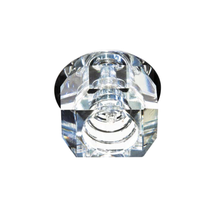 Світильник точковий Feron JD64, G9, 20 Вт, хром/прозорий - 1